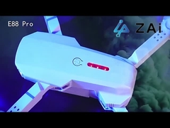 ZAi E88 Drone การถ่ายภาพจากอากาศ 150 เมตร ระยะบิน Drone ที่ควบคุมด้วยวิทยุสําหรับการแสดง
