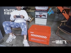 เครื่องบิน UAV สีเทาเบา 2.4GHZ พร้อมกล้องและรีโมทควบคุม