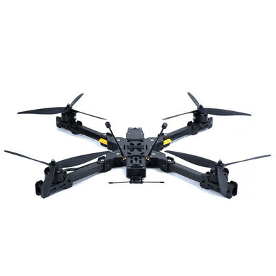 15 นิ้ว FPV ใยคาร์บอน UAV ภาระประโยชน์ 7.5 กิโลกรัม ด้วยกล้องถ่ายภาพทางความร้อน