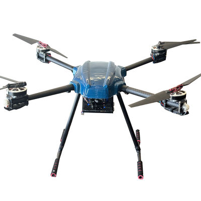การจัดส่ง Drone เกรดอุตสาหกรรม 3KG กระเป๋าใช้งาน 10KM Dual Light Pod การถ่ายภาพความร้อน กล้อง Drone